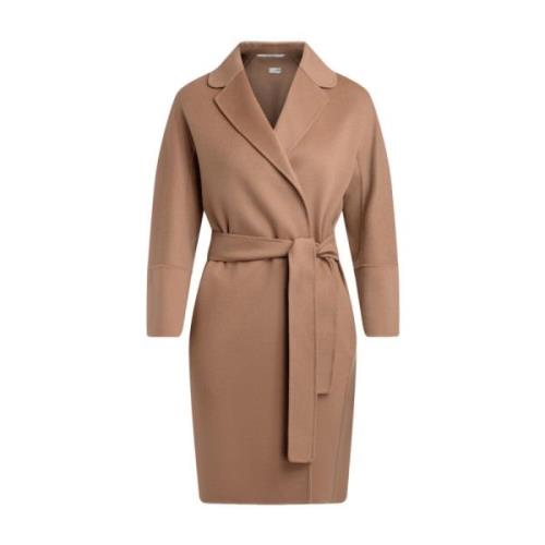 Kameelwollen jas Arona Max Mara , Brown , Dames