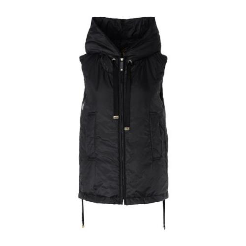 Greengo Gewatteerd Vest in Zwart Technisch Stof Max Mara , Black , Dam...