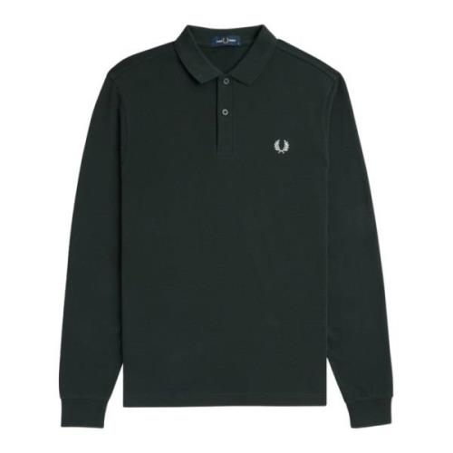 Groene T-shirts en Polos Fred Perry , Green , Heren