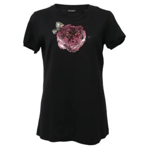 Pre-owned Cotton tops Dolce & Gabbana Pre-owned , Black , Dames