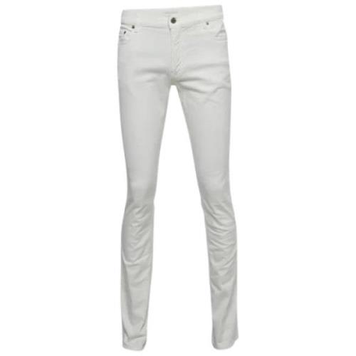 Pre-owned Denim jeans Prada Vintage , White , Heren