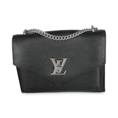 Pre-owned Leather crossbody-bags Louis Vuitton Vintage , Black , Dames