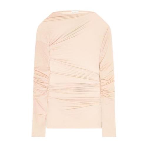 LS Tops 300 Stijlvolle Mode Dries Van Noten , Beige , Dames