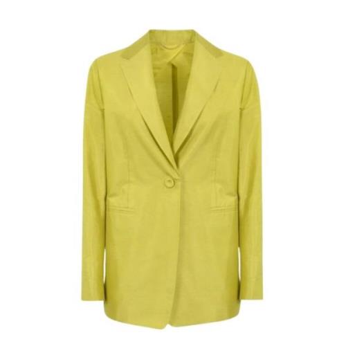 Stijlvolle Jas voor Vrouwen Max Mara Studio , Green , Dames