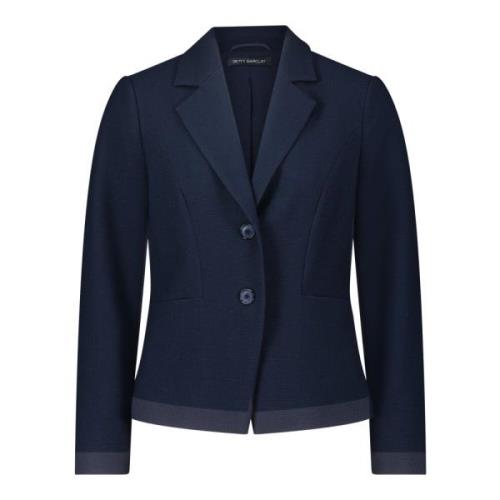 Getailleerde Blazer Lange Mouw Betty Barclay , Blue , Dames