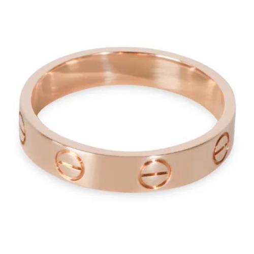 Pre-owned Rose Gold rings Cartier Vintage , Pink , Dames