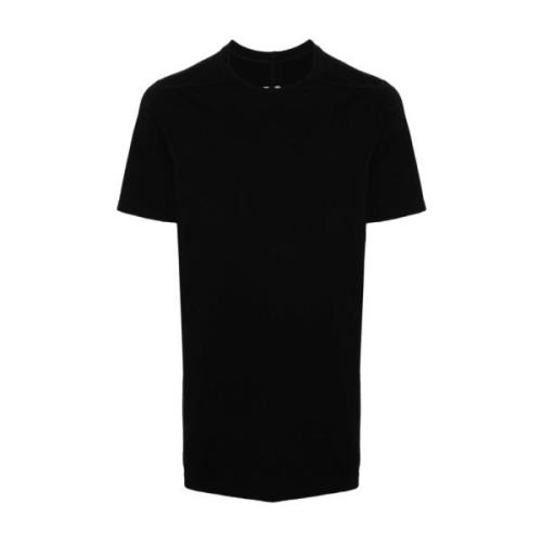 Zwart Level T-Shirt Rick Owens , Black , Heren