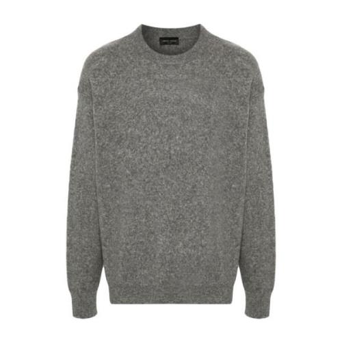 Grijze Sweaters voor Mannen Roberto Collina , Gray , Heren