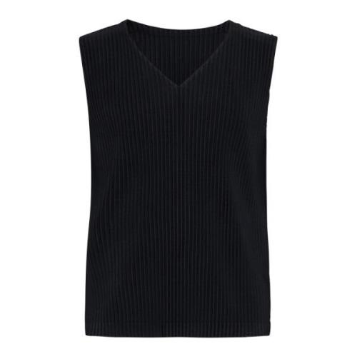 Zwarte Sweaters Homme Plisse Stijl Issey Miyake , Black , Heren