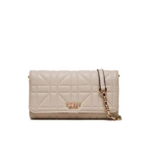 Beige Crossbody Tas voor Dames Guess , Beige , Dames