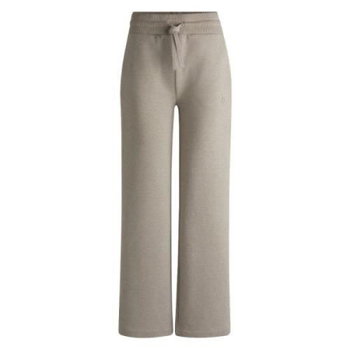 Elegante Eburra Beige Broek Hugo Boss , Beige , Dames