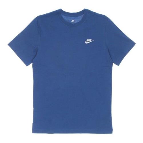 Marina Blue/White Club Tee Nike , Blue , Heren