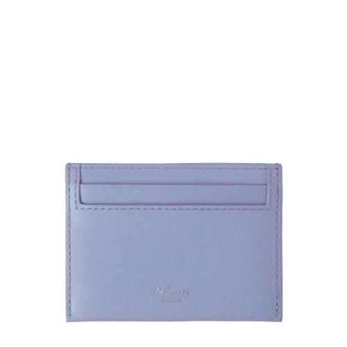 Klassieke Grain Creditcardhouder Lila Mulberry , Purple , Dames