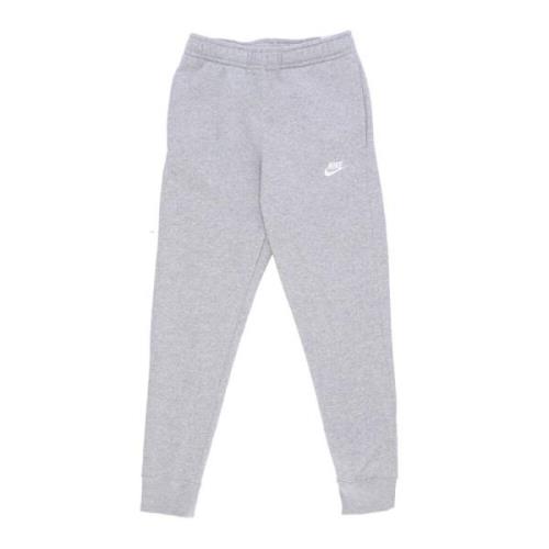 Club Jogger Sweatpants Grijs Heather Nike , Gray , Heren