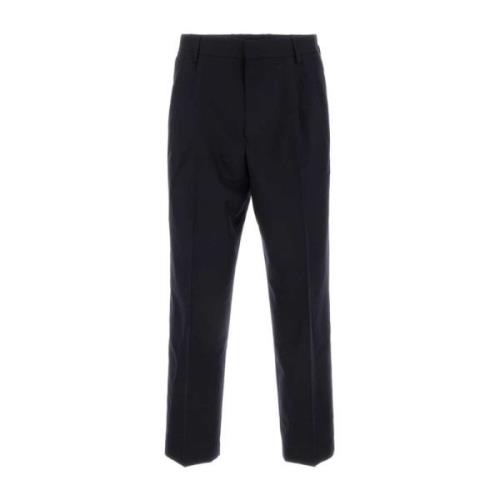 Wijde Broek M.w. Pants 509 Dries Van Noten , Black , Heren