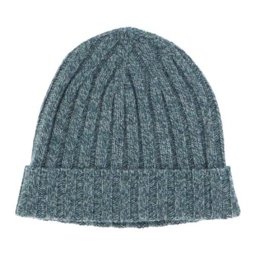 Warm Gebreide Beanie Muts Filippo De Laurentiis , Green , Heren