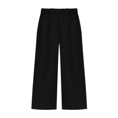 Wijde Broek M.k. Pants 900 Dries Van Noten , Black , Heren