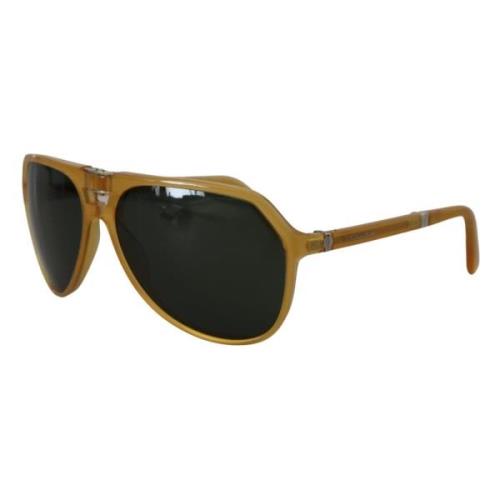 Gele Aviator Zonnebril van Acetaat Dolce & Gabbana , Yellow , Dames