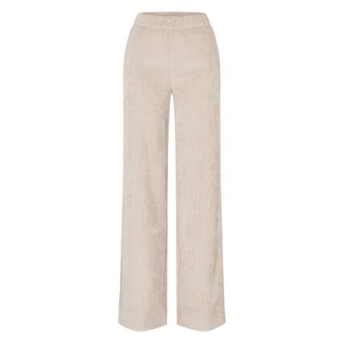 Corduroy Fluid Jeans - Chiara Style MAC , Beige , Dames