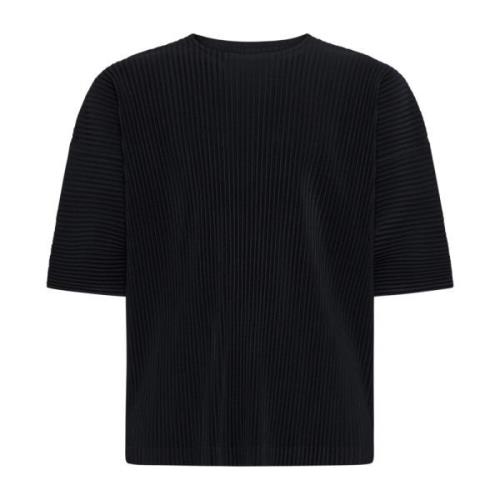 Zwarte T-shirts en Polos Issey Miyake , Black , Heren