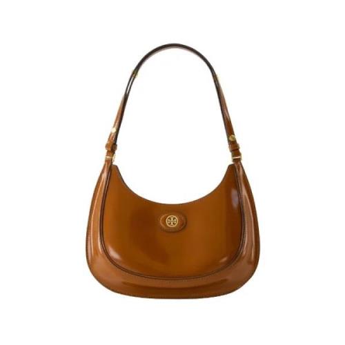 Leather shoulder-bags Tory Burch , Brown , Dames