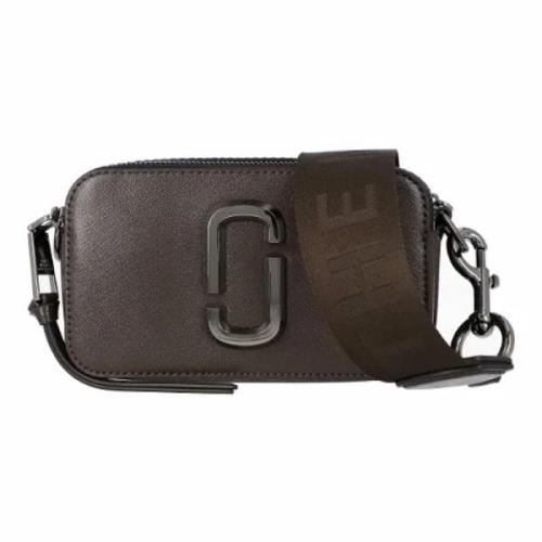 Leather shoulder-bags Marc Jacobs , Gray , Dames