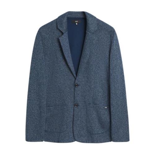 Gestructureerde Jersey Blazer Cinque , Blue , Heren