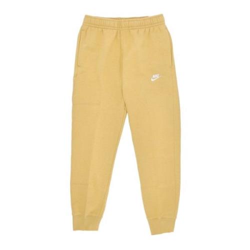 Club Jogger Sweatpants Wheat Gold Nike , Yellow , Heren