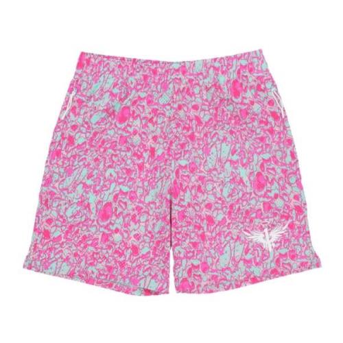 Basketbalshorts Miami Electric Peppermint Puma , Pink , Heren