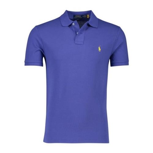 Paarse poloshirt korte mouw Ralph Lauren , Purple , Heren