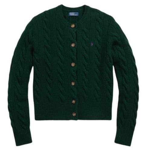 Cash Cardigan Sweater Ralph Lauren , Green , Dames