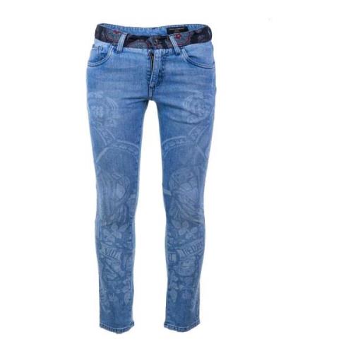 Heren Skinny Taille Jeans Dolce & Gabbana , Blue , Heren