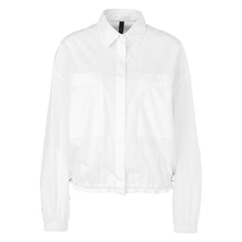 Biologisch Katoenen Blouse Marc Cain , White , Dames