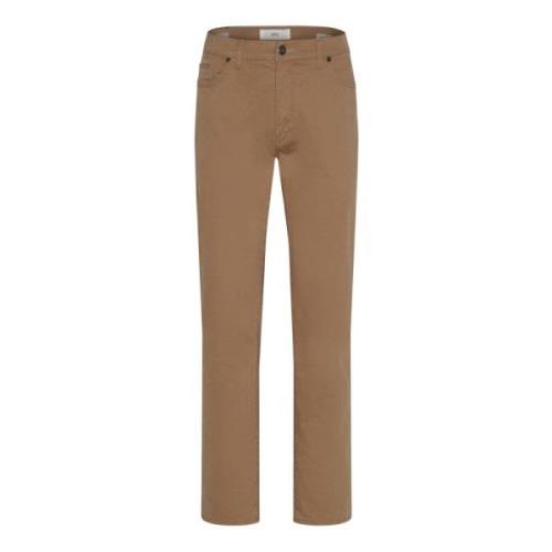 Cadiz Five-Pocket Herenbroek Brax , Beige , Heren