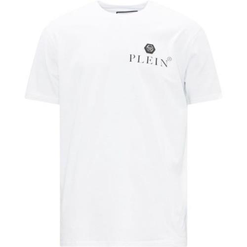 T-Shirts Philipp Plein , White , Heren