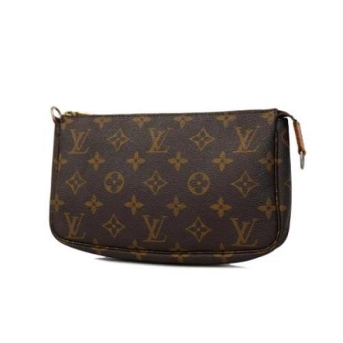 Pre-owned Canvas louis-vuitton-bags Louis Vuitton Vintage , Brown , Da...