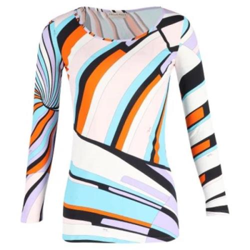 Pre-owned Fabric tops Emilio Pucci Pre-owned , Multicolor , Dames