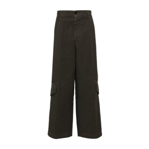 Cargo Pants M.w. Style 802 Dries Van Noten , Green , Heren