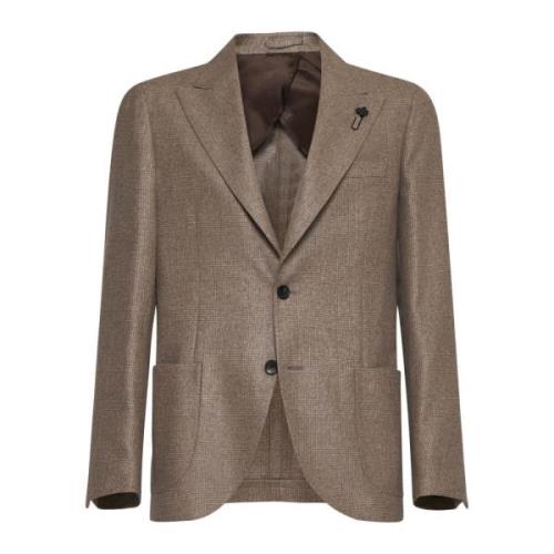 Beige Herenjassen Lardini , Beige , Heren