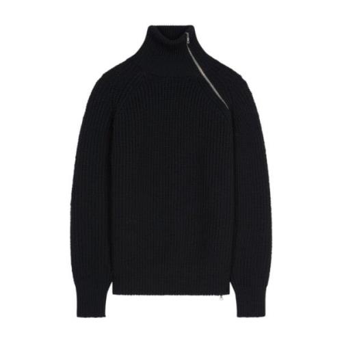 M.k. Sweater Pullover Dries Van Noten , Black , Heren