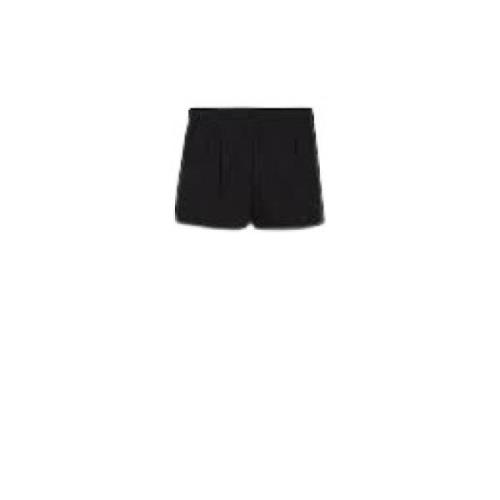 Casual Denim Shorts voor Vrouwen Max Mara Studio , Black , Dames