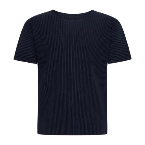 Blauwe T-shirts en Polos Issey Miyake , Blue , Heren