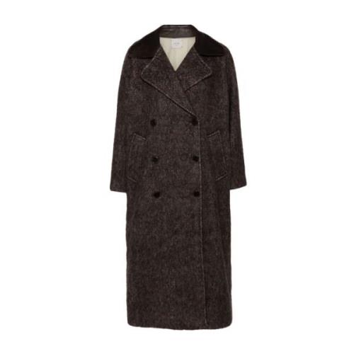 Elegante Bruine Jas Alysi , Brown , Dames