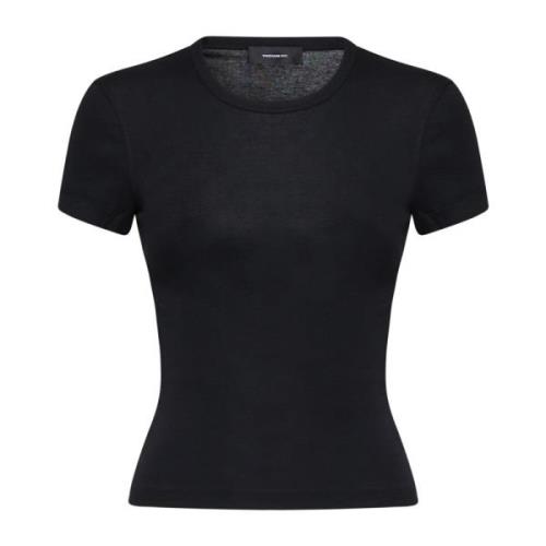 Zwarte T-shirts en Polos Wardrobe.nyc , Black , Dames