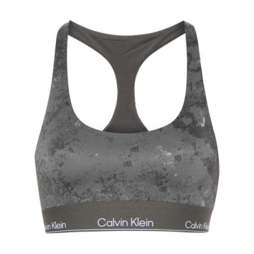 Sportieve Grijze Top Calvin Klein , Gray , Dames