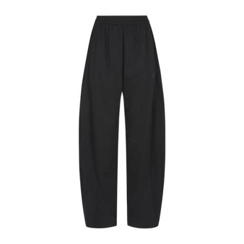 Zwarte Track Pants met Piping Alexander Wang , Black , Dames