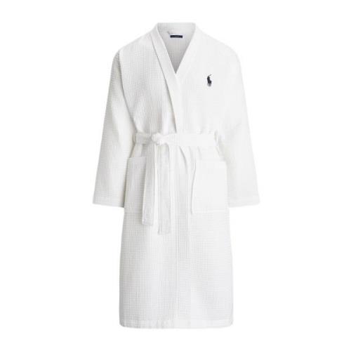 Piqué Badjas Ralph Lauren , White , Heren