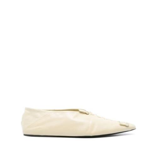 Elegante Ballerina Schoenen Jil Sander , Beige , Dames