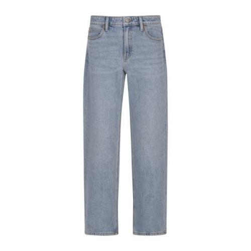 Relaxed Jean met Diamante Charme Alexander Wang , Blue , Dames