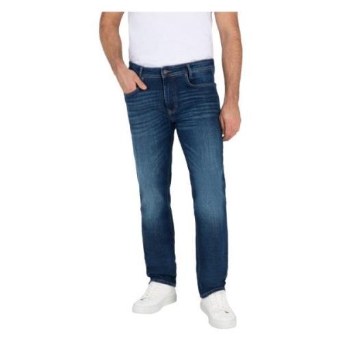 Arne Alpha Denim Jeans MAC , Blue , Heren